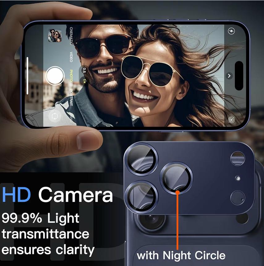 Protezione Lente Fotocamera in Metallo per iPhone – Full Cover