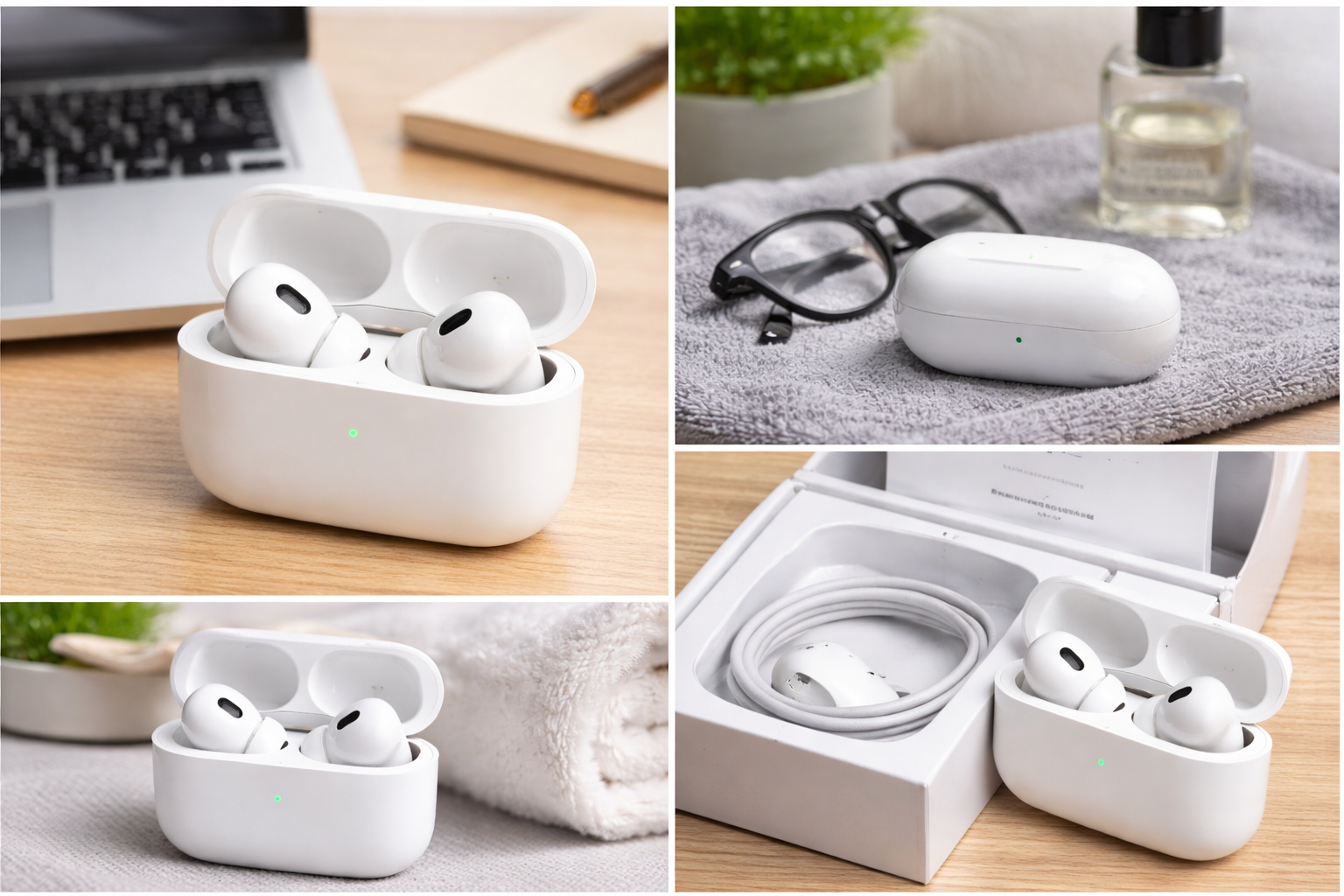 Auricolari Bluetooth Wireless con Custodia di Ricarica – Touch Control & Audio Stereo